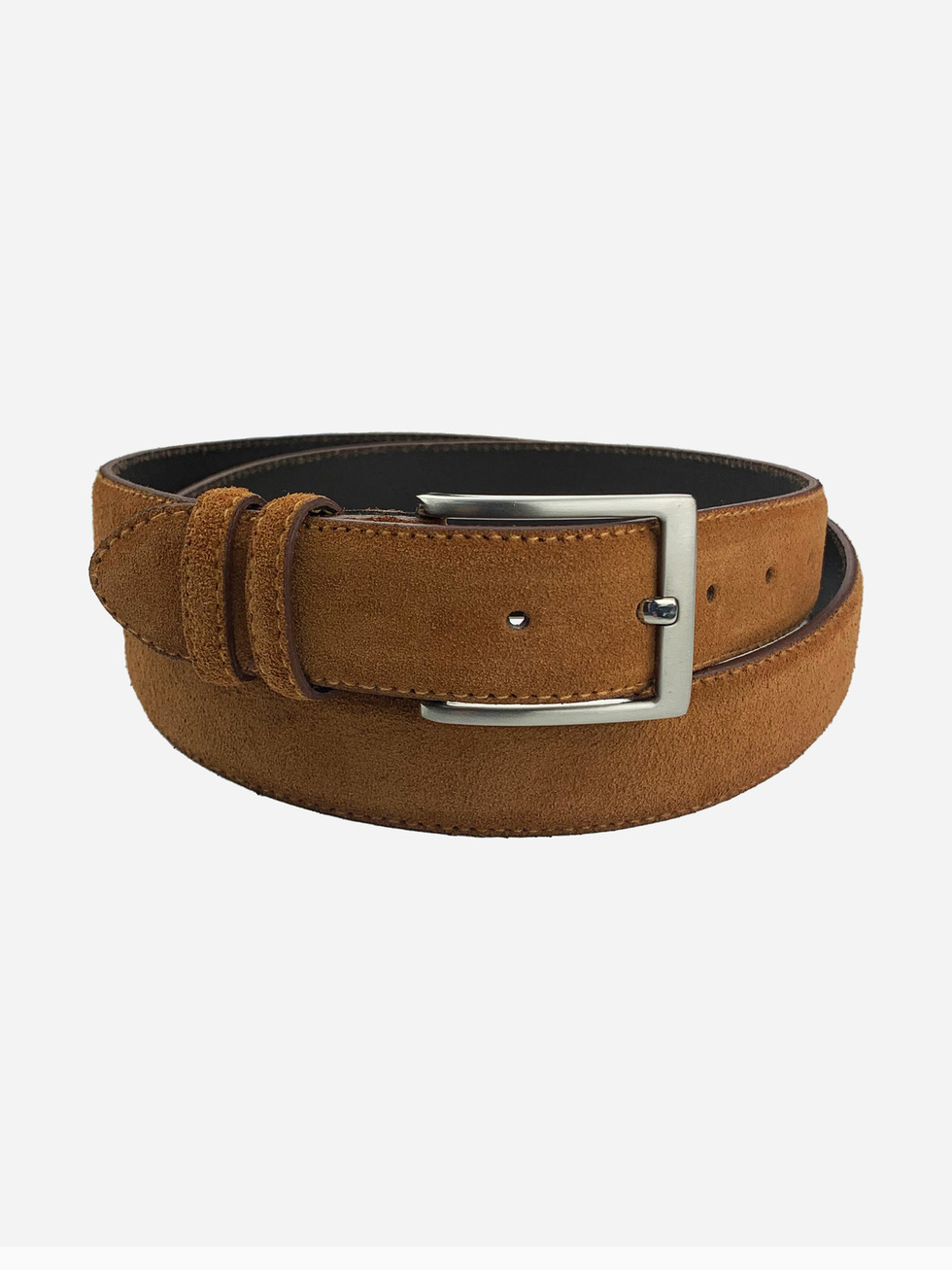 TAN SUEDE BELT 3.5 CM