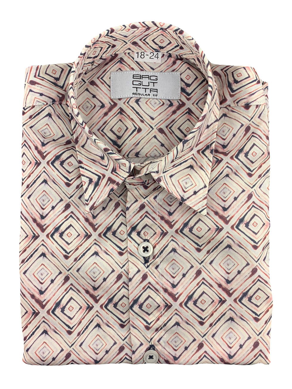 DUSTY PINK SPOTTED KIDS SHIRT