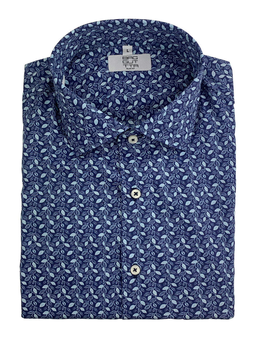 BLUE LEAVES SHIRT