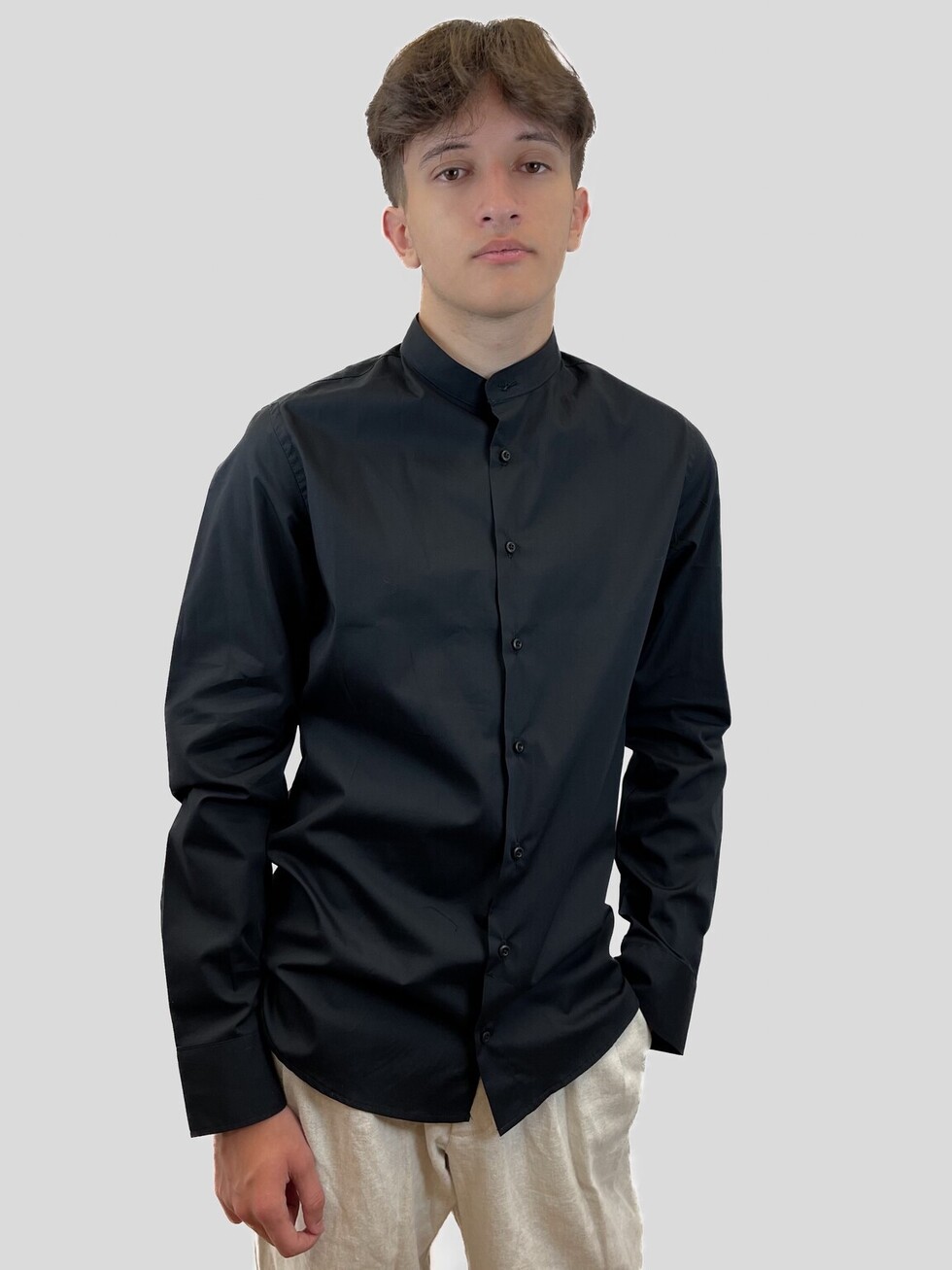 SATIN TEXTURED SHIRT