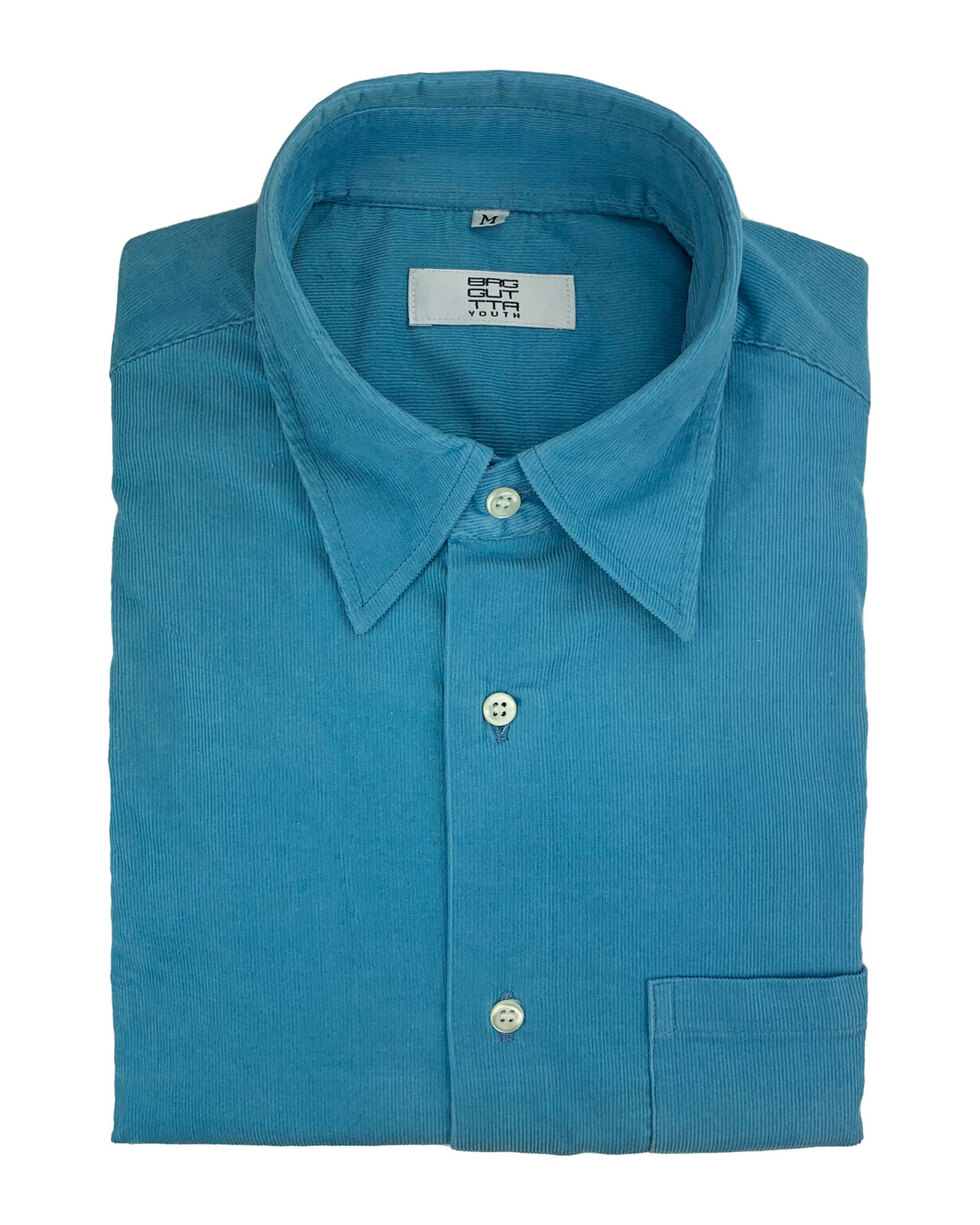 CORDUROY LIGHT BLUE SHIRT