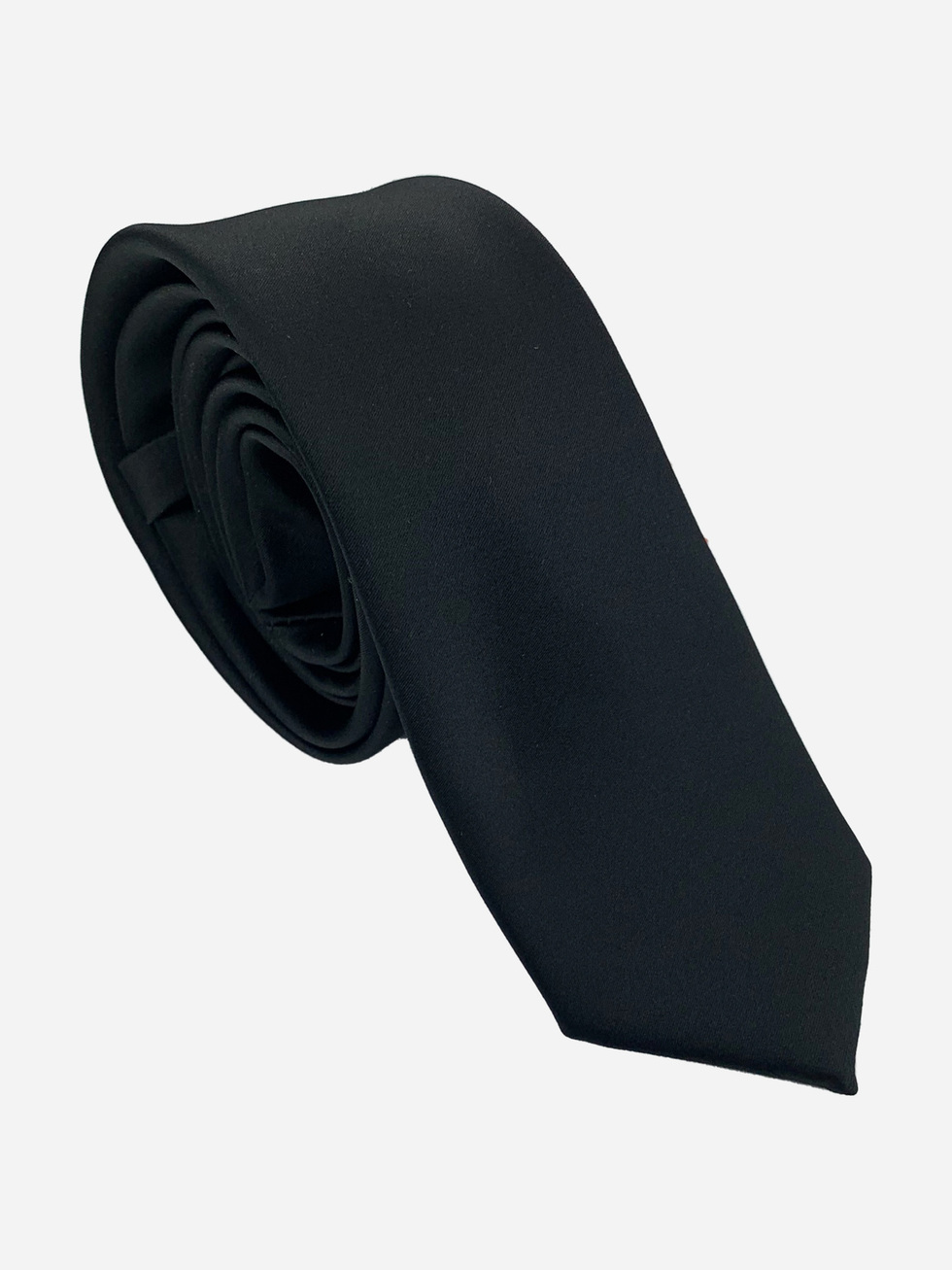 BLACK SLIM TIE