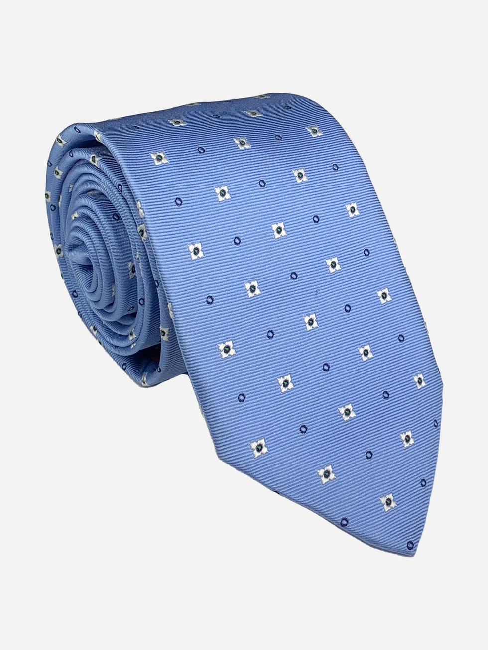 LILAC NECKTIE WITH PATTERN